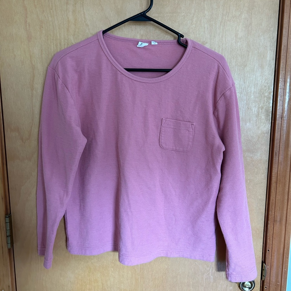 Gap Women’s Waffle Knit Long Sleeve Shirt